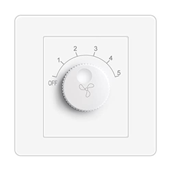 illombo 220 V ajuste universal ventilador de techo interruptor de control de velocidad botón de pared interruptor de atenuación de cinco engranajes ve precio