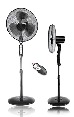 Ventilador de pie.
