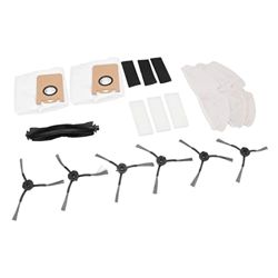 Accesorios de Barredora, Juego de Accesorios de Barredora de Piso Suave de Silicona de Fibra ABS Eficiente para Café para el Hogar características