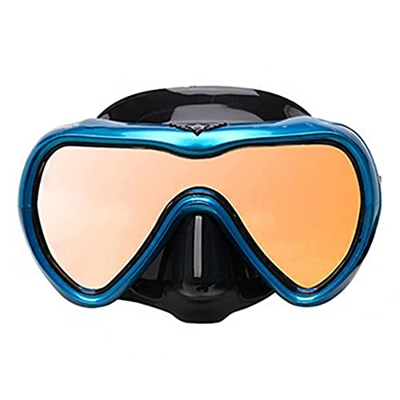 Máscaras de Buceo Buceo Natación con Snorkels Niños y Adultos Equipo de Snorkel Color plástico para Principiantes (Color : C, Size : 14.5