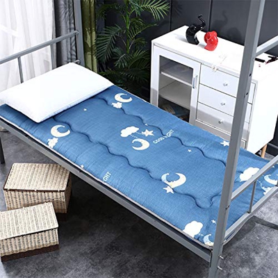 Tatami Floor Mat Colchón para Acampar Colchón Plegable para Dormitorio de un Solo Estudiante Patrón Colchón para Adultos 90 * 200 cm (A)