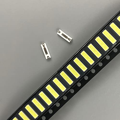 TXTC 100PCS For for LG LED LCD Backlight TV Application LED Backlight 1W 6V 7020 Cool White LED LCD TV Backlight TV Application BB72DLED (Color : CN,