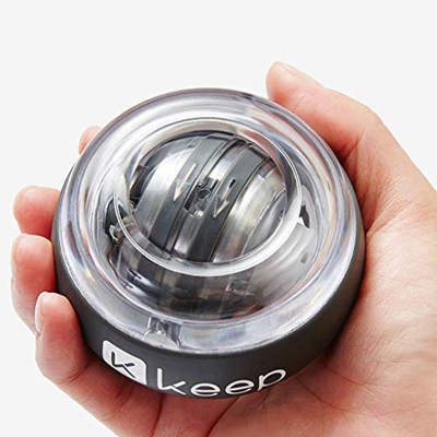 FMOPQ Bola de muñeca, Agarre de Arranque automático, giroscopio centrífugo de descompresión silenciosa, para ejercitar los músculos de la muñeca y la 