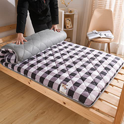 KKCD Colchón Plegable De Futón para Dormir Tatami Japonés Colchoneta para Dormir Enrollable Colchón De 4 Cm Espesar Colchón De Piso Suave Dormitorio P características