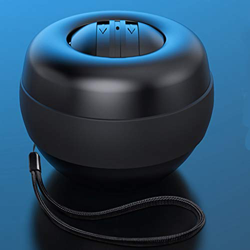 FMOPQ Bola de muñeca, giroscopio de Cuerda de muñeca, fortalecedor de Manos de Inicio automático para Entrenar los músculos del Brazo, Negro características