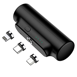 Lidoloka mini cargador portátil 3000mAh compacto de energía móvil tres en uno tesoro de carga es compatible con iPhone 13/13pro/13pro Max/12/12pro Max características