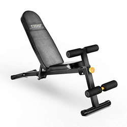 FMOPQ Banco de Pesas Banco de Pesas, Tablero supino Multifuncional Banco Comercial con Mancuernas Entrenamiento de Fuerza Bancos instalados Banco de E precio