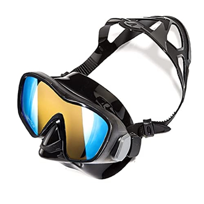 Samnuerly Máscaras de Buceo Natación en seco Completo Traje de respiración subacuática Multifuncional con Lentes antivaho de Alta definición Equipo de