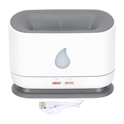 Veemoon Purificador de aire de la oficina en casa USB Humidificador Simulación Flame Aromaterapia Difusor características