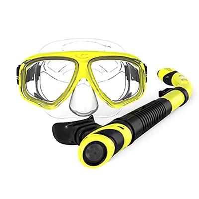 Samnuerly Máscaras de Buceo Buceo a Prueba de Agua Equipo Profesional de Buceo Libre a Prueba de Agua para Adultos 3 Colores de máscaras de natación. 