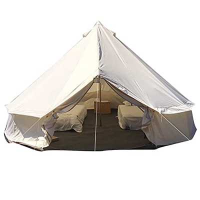 6M / 20ft Oxford Bell Tent, al Aire Libre Impermeable Family Glamping Yurt Oxford Cloth Bell Tent, Luxury Yurt Bell Tent para Eventos Wedding Party Fa