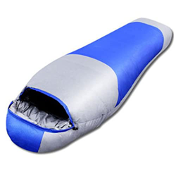 Kanpcelns 1500G/1800G Pato Adulto Saco de Dormir térmico Otoño Invierno sobre con Capucha Viaje Camping Resistente al Agua Blue 1800g características