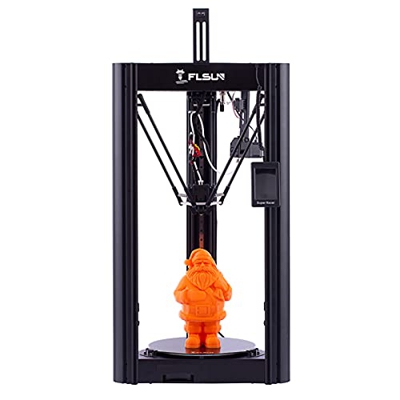 Flsun SR - Impresora 3D, FDM 3D, nivelación automática, pantalla táctil, impresión de alta velocidad, detección de interrupciones, ventilador turbo do