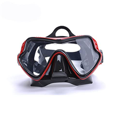 Samnuerly Máscara de Buceo Gafas de Buceo panorámicas Anchas Gafas antivaho portátiles de Alta definición Gafas de Buceo Equipo de Snorkel Profesional precio