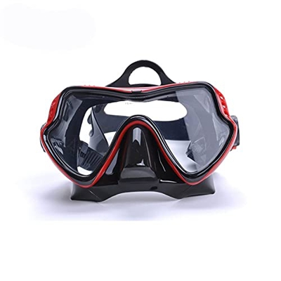 Samnuerly Máscara de Buceo Gafas de Buceo panorámicas Anchas Gafas antivaho portátiles de Alta definición Gafas de Buceo Equipo de Snorkel Profesional