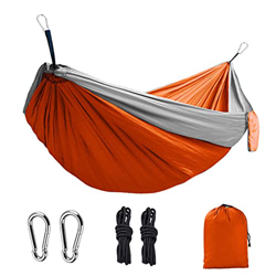 NA Outdoor Products hamaca doble camping 210T paracaídas hamaca de tela en oferta