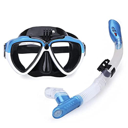 Samnuerly Máscaras de Buceo Traje de Snorkel Snorkel Seco Unisex Panorámica Equipo de Snorkel Multicolor Gafas de Buceo para Adultos (Color : Yellow)  en oferta