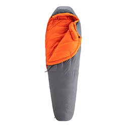 Kanpcelns Invierno Goose Down Momia Caliente Saco de Dormir 800FP Temperatura de Confort ULG1000 -Grey precio