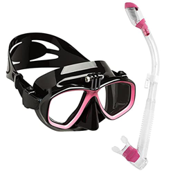 Samnuerly Máscaras de Buceo Snorkel Impermeables y antivaho Hechas de Materiales respetuosos con el Medio Ambiente Equipo de Buceo HD Unisex Multifunc precio