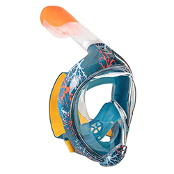 Samnuerly Máscaras de Buceo Buceo de Cara Completa Natación Multifuncional para niños y Adultos Buceo de Cara Completa Buceo en (Color : B) (A) características