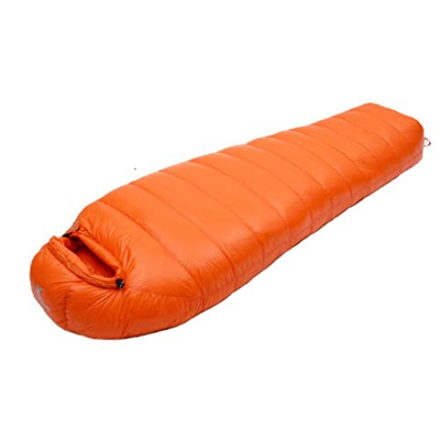 Kanpcelns Ultra Light Mummies Ultra Light Down Saco de Dormir Viajes al Aire Libre Camping Nylon White Duck Down Duck Down 1000G17