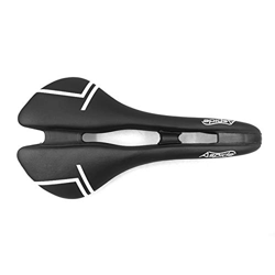Sparrow Angel sillín de Bicicleta de montaña Asiento de Bicicleta Plástico Road Bike Saddlecomfort Racing Wide Saddle MTB Bike Asiento de Ciclismo (Co características