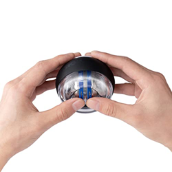 FMOPQ Bola de muñeca Gyro Fortalecedor de Agarre de Mano con Luces LED Ejercitador de antebrazo de muñeca para Dedos de Brazo más Fuertes Huesos de mu características
