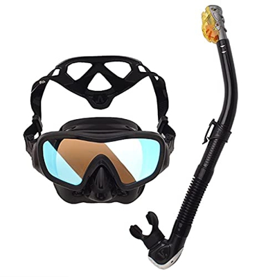 Samnuerly Máscaras de Buceo Equipo de esnórquel Conjunto de esnórquel Completamente seco Resistente a caídas y Duradero Cómodo Buceo Natación Hecho de