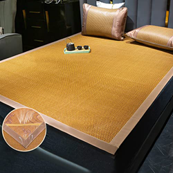 Colchoneta de Dormir Colchón para Verano,Estera Enfriamiento de Bambú,Estera de Paja de Ratán,Ropa de Cama Frescas y Transpirable,Colchón de Verano Pl características