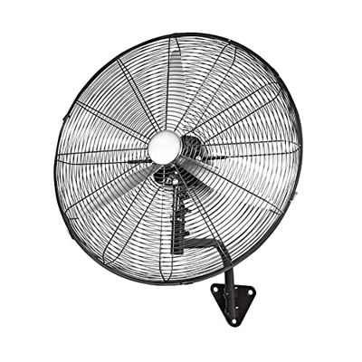 MNSSRN Ventilador de Pared Industrial, Circulador de Aire frío de Alta Velocidad de Hojas de Hierro montadas en la Pared de Metal con configuraciones 