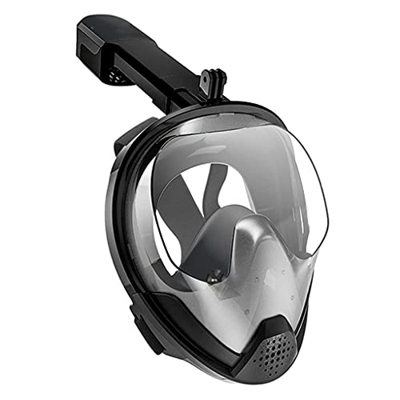 Máscaras de Buceo Buceo Adecuado para Adultos Buceo Tipo de Cara Completa Bajo el Agua Que Se Ajustan a la Piel Buceo de Doble Tubo (Color : C, Tamaño