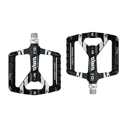 Pedales de bicicleta, pedales de rodamiento sellados, 1 par de ultra luz bicicleta Mtb Pedales de bicicleta de montaña Road Pedals de bicicleta univer en oferta