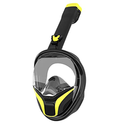 Samnuerly Máscaras de Buceo Snorkel Equipo de Buceo de Alta definición Unisex Hecho de Material de Silicona Natación Impermeable y antivaho (Color : B precio