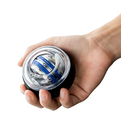 FMOPQ Wrist Power Gyro Ball con Luces LED, Fortalecedor de Fuerza de Arranque automático Ejercitador de antebrazo para Fortalecer Brazos, Dedos, Hueso características