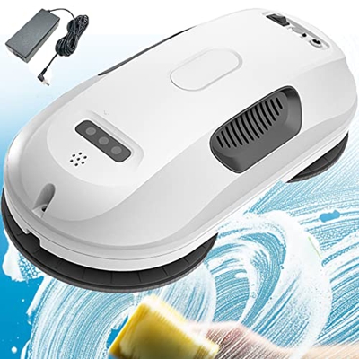 JINTAOMA Robot de Limpieza de vidrios para el hogar con aplicación y Control Remoto Dual para Exteriores/Interiores Highrise Windows/Vidrio/Espejo