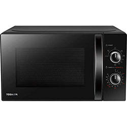 Toshiba MW-MG20P (BK) Horno microondas con grill 800 W con Crispy Grill 1000 W, 20 litros, negro en oferta