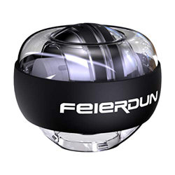 FMOPQ Excelente Gyro Ball, LED Smart Wrist Ball, Ejercitador Fortalecedor de Mano Gyro Ball Grip Strengthene en oferta