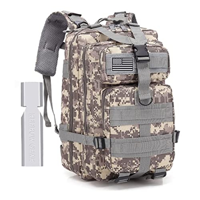 REEBOW GEAR 30L Montañismo Mochila Multifuncional al Aire Libre Mochila táctica de 3 días Mochila táctica Militar Paquete de Asalto para Senderismo Ca
