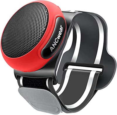 ANCwear Mini Altavoz Bluetooth inalámbrico, Altavoz portátil portátil portátil Resistente al Agua IPX6, Verdadero estéreo inalámbrico, Graves Profundo