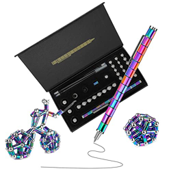 Bolígrafo magnético, juguete antiestrés，Bolígrafo de Regalo con caja de Regalo Negra，Regalos del Día de la Madre para Hombres, Mujeres, Adolescentes o precio