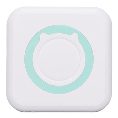 Asixxsix Mini Impresora, Impresoras Térmicas Portátiles Inalámbricas Bluetooth sin Tinta, Impresora de Etiquetas Térmicas de 200 dpi, Impresora de Bol