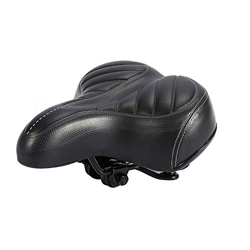 Cojín para asiento de bicicleta, cómoda funda para asiento de bicicleta, asiento de bicicleta de ejercicio extrasuave, accesorios para sillín de bicic características