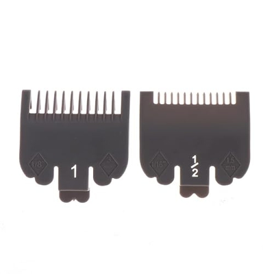 2 piezas de repuesto para cortapelos de peluquería 1,5 mm 3 mm, guía de corte profesional, peine para cortar el pelo, limitador de corte, peine, máqui