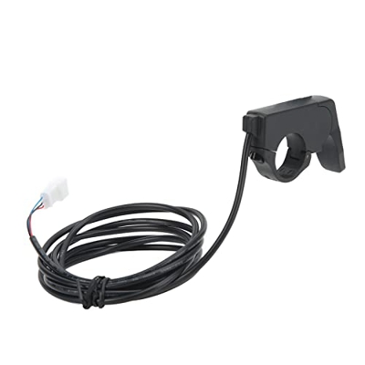 SUNGOOYUE Acelerador de Pulgar para Bicicleta Eléctrica, Duradero, Universal, Antideslizante, para Bicicleta Eléctrica, con Conector SM para Accesorio