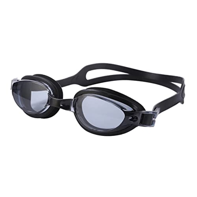 ZLYPSW Gafas de natación de miopía de Silicona HD Impermeable y a Prueba de Niebla for Equipos de natación for Hombres y Mujeres (Color : A, Size : On