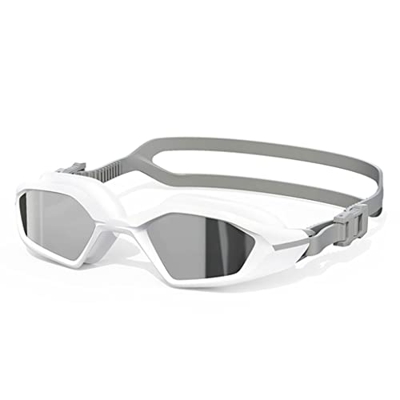 ZLYPSW Gafas de natación Gafas Anti-Fog Gel Gel de Gel competición de geles de Buceo espectáculos (Color : B, Size : One Size)