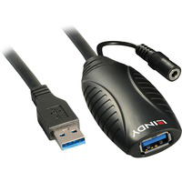 43099 cable USB 15 m USB 3.2 Gen 1 (3.1 Gen 1) USB A Negro, Cable alargador en oferta