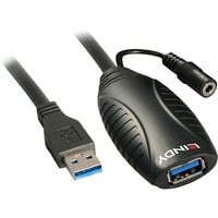 43099 cable USB 15 m USB 3.2 Gen 1 (3.1 Gen 1) USB A Negro, Cable alargador