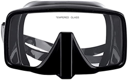 QHYXT Máscaras de Buceo con esnórquel de Cara Completa Máscara de esnórquel Antiniebla Silicona Bajo el Agua Gafas de natación HD Gafas de Buceo no po características