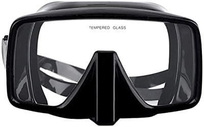 QHYXT Máscaras de Buceo con esnórquel de Cara Completa Máscara de esnórquel Antiniebla Silicona Bajo el Agua Gafas de natación HD Gafas de Buceo no po